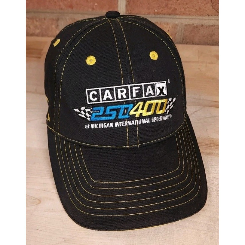 Carfax Michigan Speedway 250400 Official Nascar Strapback Hat Cap Chase